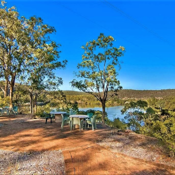 View to the river from Dhamma Pasada